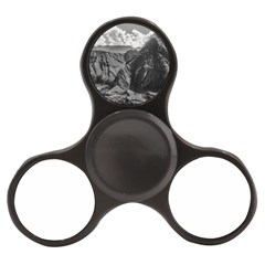 Machu Picchu Black And White Landscape Finger Spinner by dflcprintsclothing