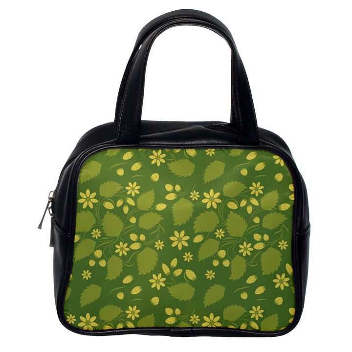 Folk flowers pattern Floral surface design  Classic Handbag (One Side)