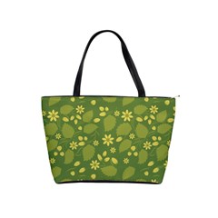 Folk Flowers Pattern Floral Surface Design  Classic Shoulder Handbag by Eskimos