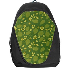 Folk Flowers Pattern Floral Surface Design  Backpack Bag by Eskimos