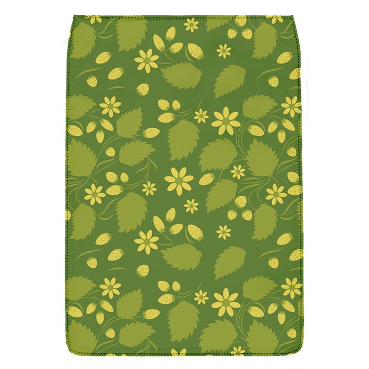 Folk flowers pattern Floral surface design  Removable Flap Cover (S)