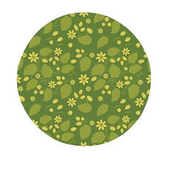 Folk Flowers Pattern Floral Surface Design  Mini Round Pill Box (pack Of 3) by Eskimos