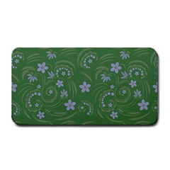 Folk Flowers Pattern Floral Surface Design Medium Bar Mats by Eskimos