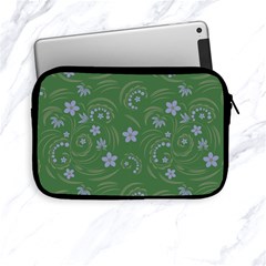 Folk Flowers Pattern Floral Surface Design Apple Ipad Mini Zipper Cases by Eskimos