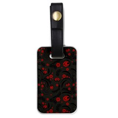 Folk Flowers Pattern Floral Surface Design Luggage Tag (one Side) by Eskimos