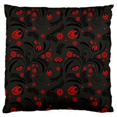 Folk Flowers Pattern Floral Surface Design Standard Flano Cushion Case (two Sides) by Eskimos