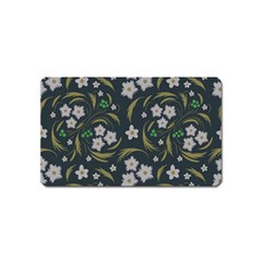 Folk Flowers Pattern Floral Surface Design Magnet (name Card) by Eskimos