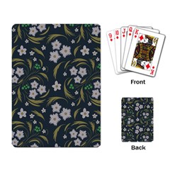 Folk Flowers Pattern Floral Surface Design Playing Cards Single Design (rectangle) by Eskimos