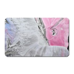 Abstract marbling collage Magnet (Rectangular)