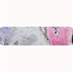 Abstract marbling collage Large Bar Mats 32 x8.5  Bar Mat