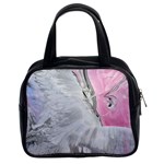 Abstract marbling collage Classic Handbag (Two Sides) Front