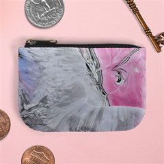 Abstract marbling collage Mini Coin Purse