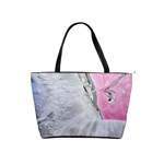 Abstract marbling collage Classic Shoulder Handbag Front