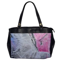 Abstract marbling collage Oversize Office Handbag