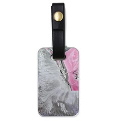 Abstract marbling collage Luggage Tag (one side)