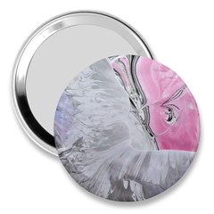 Abstract marbling collage 3  Handbag Mirrors