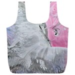 Abstract marbling collage Full Print Recycle Bag (XL) Front