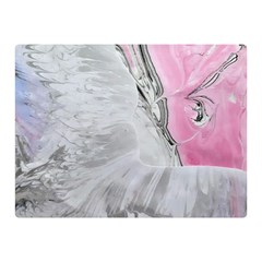 Abstract marbling collage Double Sided Flano Blanket (Mini) 