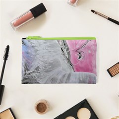 Abstract marbling collage Cosmetic Bag (XS)