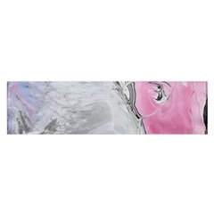 Abstract marbling collage Satin Scarf (Oblong)