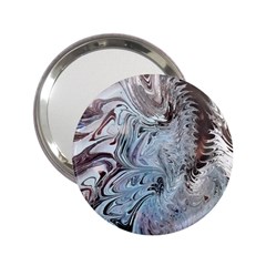 Painted feathers 2.25  Handbag Mirrors