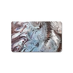 Painted feathers Magnet (Name Card)