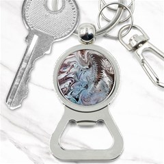 Painted feathers Bottle Opener Key Chain