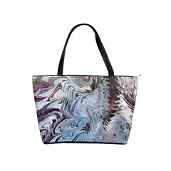 Painted feathers Classic Shoulder Handbag