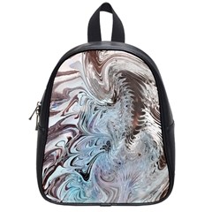 Painted feathers School Bag (Small)