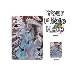 Painted feathers Playing Cards 54 Designs (Mini)