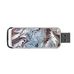 Painted feathers Portable USB Flash (One Side)