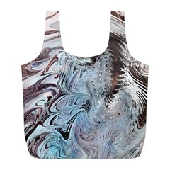 Painted feathers Full Print Recycle Bag (L)