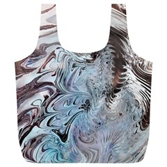 Painted feathers Full Print Recycle Bag (XL)