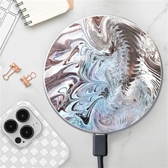 Painted feathers Wireless Charger