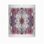 Inked petals White Mugs Center