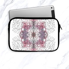 Inked Petals Apple Ipad Mini Zipper Cases by kaleidomarblingart