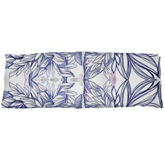 Blue Biro Ornate Body Pillow Case Dakimakura (two Sides) by kaleidomarblingart