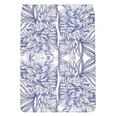 Blue Biro Ornate Removable Flap Cover (l) by kaleidomarblingart