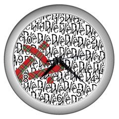 2 20210421 180819 0001 Wall Clock (silver) by DUVOECOAPP