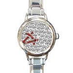 2 20210421 180819 0001 Round Italian Charm Watch Front