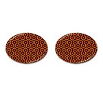 The Shining Overlook Hotel Carpet Cufflinks (Oval) Front(Pair)