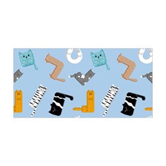 Unusual And Funny Tetris Cats Yoga Headband by SychEva