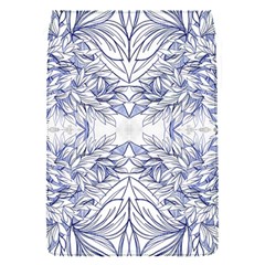 Blue Biro Arabesque  Removable Flap Cover (s) by kaleidomarblingart