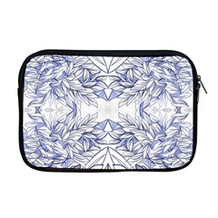 Blue Biro Arabesque  Apple Macbook Pro 17  Zipper Case