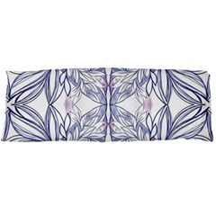 Blue Biro Patterns Body Pillow Case Dakimakura (two Sides) by kaleidomarblingart