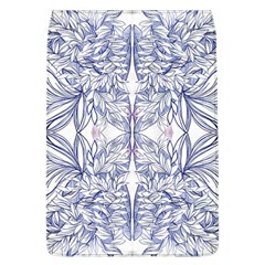 Blue Biro Patterns Removable Flap Cover (l) by kaleidomarblingart