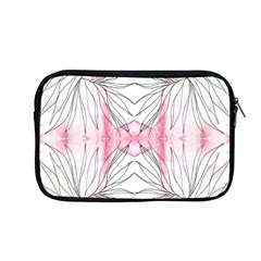 Line Drawing On Pink Apple Macbook Pro 13  Zipper Case