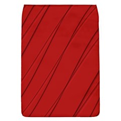 Print Cornell Red Pattern Design Removable Flap Cover (l) by dflcprintsclothing