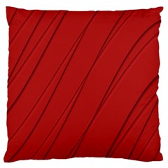 Print Cornell Red Pattern Design Standard Flano Cushion Case (one Side) by dflcprintsclothing