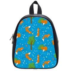 Red Fox In The Forest School Bag (small) by SychEva